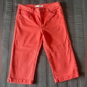 Levi denim capris